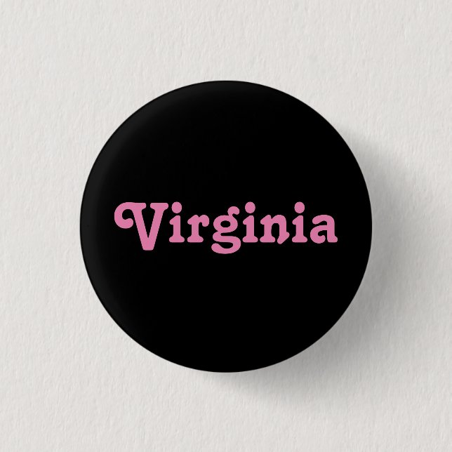Button Virginia (Vorderseite)