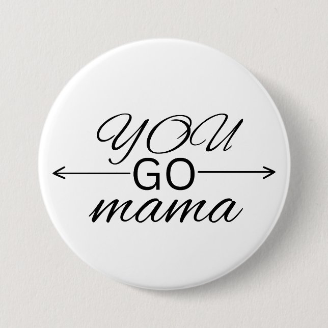 Button von Mama - Geschenk für Mama - Buttone für  (Vorderseite)