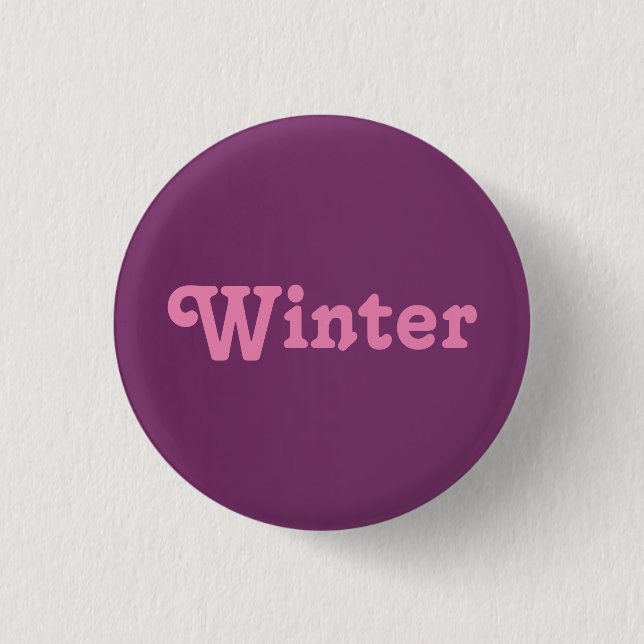 Button Winter (Vorderseite)
