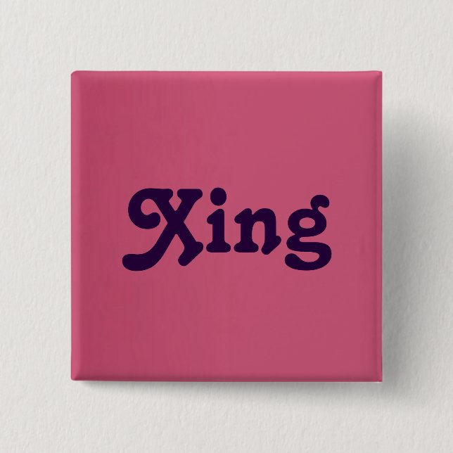 Button-Xing Button (Vorderseite)