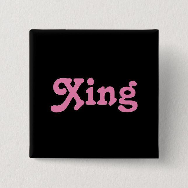 Button-Xing Button (Vorderseite)