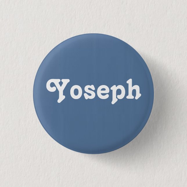 Button Yoseph (Vorderseite)