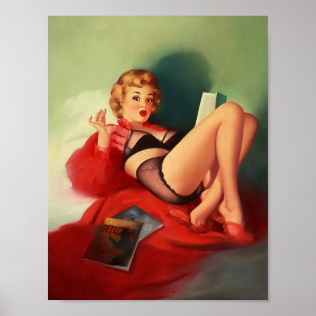 Button zum Aufspüren von Erkennungsgeschichten Poster (Vorne)