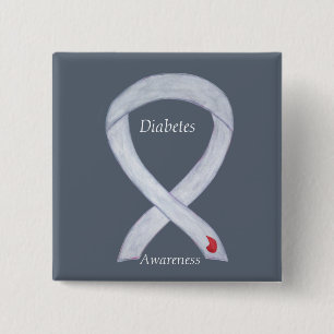 Button zur Sensibilisierung für Diabetes