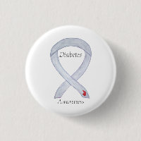 Button zur Sensibilisierung für Diabetes