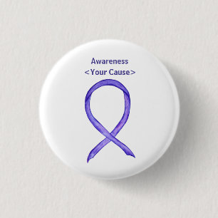 Buttone zur Sensibilisierung für Violett Button