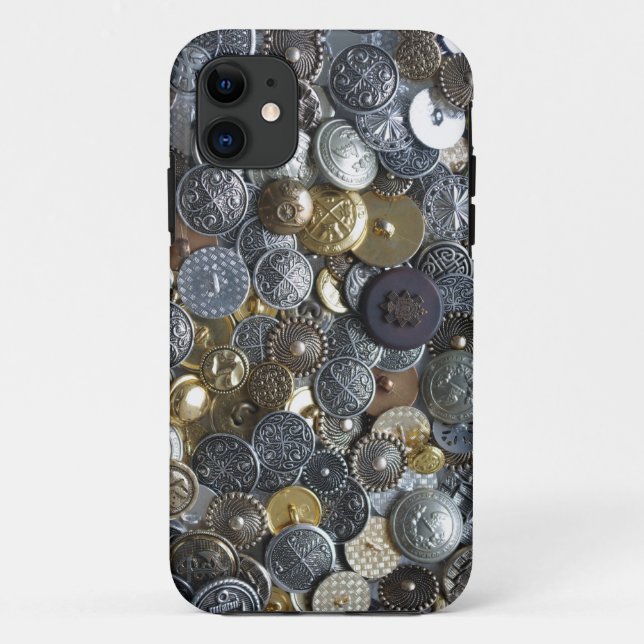Buttons Case-Mate iPhone Hülle (Rückseite)