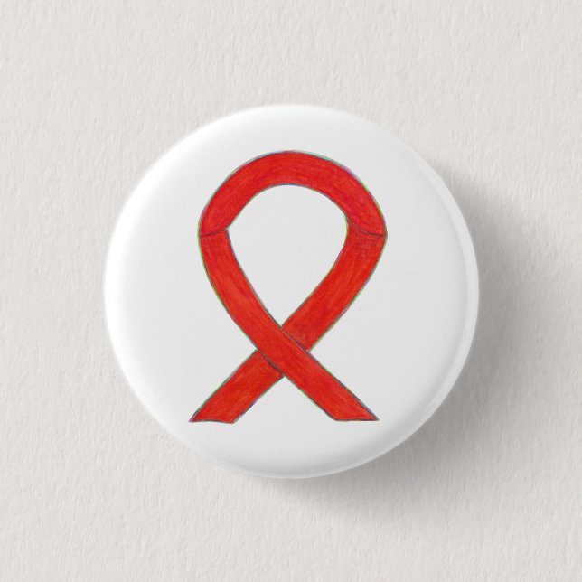 Buttons für den roten Farbton (Vorderseite)