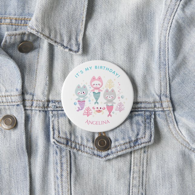 Buttons für eine nautische Geburtstagsparty. (Beispiel)