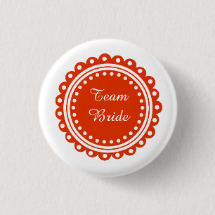 Buttons für moderne Hochzeitsmannschaften