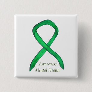 Buttons zum Button "Green Awareness Ribbon" für ps