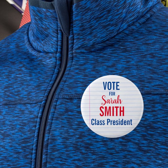 Buttons zur Abstimmung im Studentenrat | Rot-Weiß (Von Creator hochgeladen)