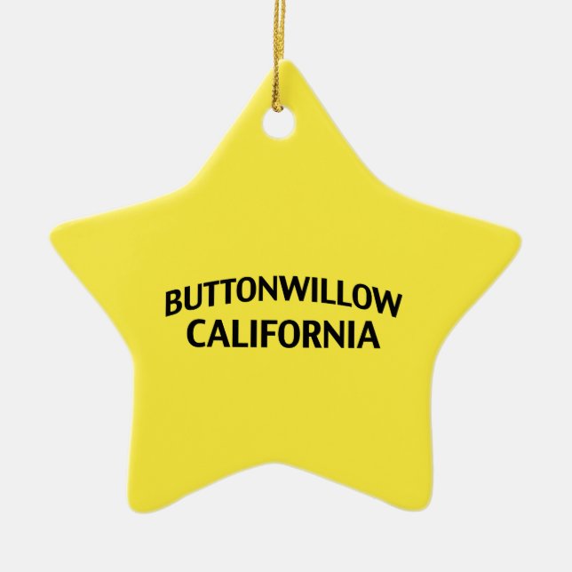 Buttonwillow Kalifornien Keramikornament (Vorne)