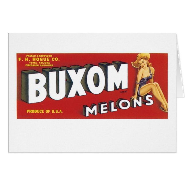 Buxom Melonen (Vorderseite (Horizontal))
