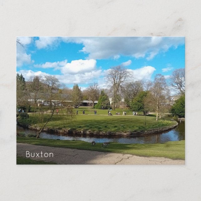 Buxton Postkarte (Vorderseite)