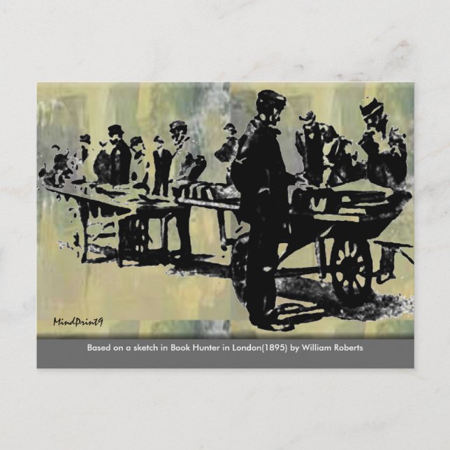 Buy Peddler auf Wheel Postkarte (Vorderseite)