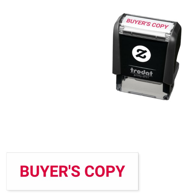 BUYER'S Copy Template Permastempel (Beispiel)