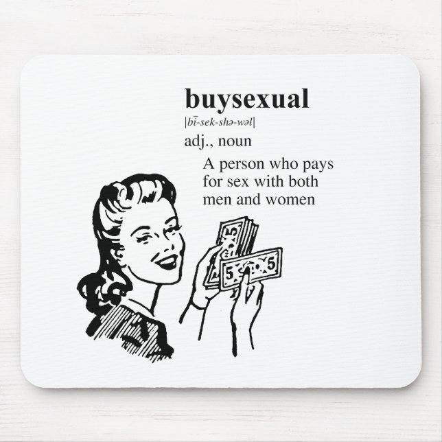 BUYSEXUAL MOUSEPAD (Vorne)