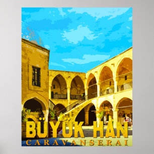 Büyük Han cyprus - Geschenke im großen Gasthaus Ca Poster