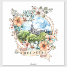 Buzet Croatia Aufkleber