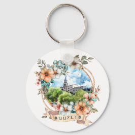 Buzet Croatia Schlüsselanhänger