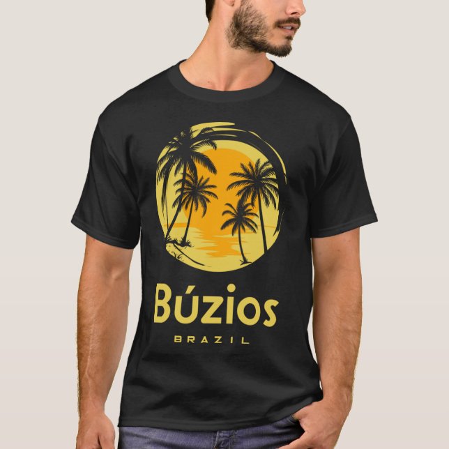Búzios Brasilien T-Shirt (Vorderseite)