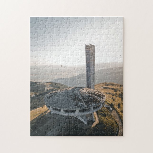Buzludzha Denkmal Bulgarien Gipfel Zentralbalkan Puzzle (Vertikal)