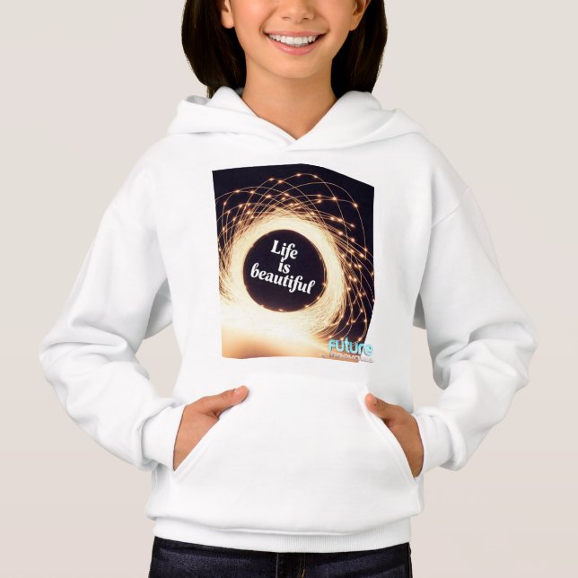 buzo de niña future innovates hoodie (Vorderseite)