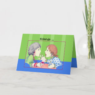 Buzz blue Friends Card Karte