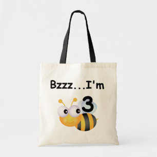 Buzz Bumblebee 3. Geburtstag T - Shirt und Geschen Tragetasche