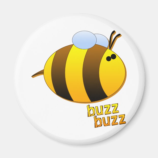 Buzz Buzz die Hummel Magnet (Vorne)