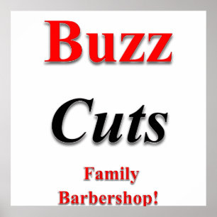 Buzz Cuts Poster Matte