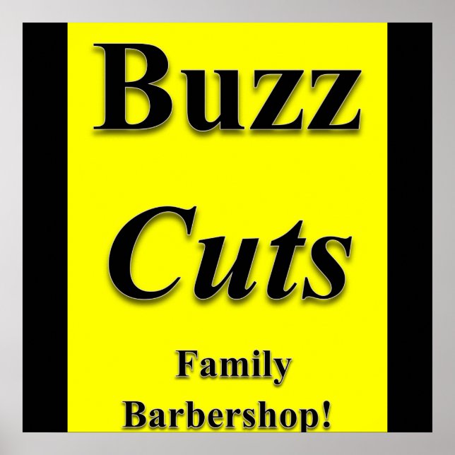 Buzz Cuts Poster Matte (Vorne)