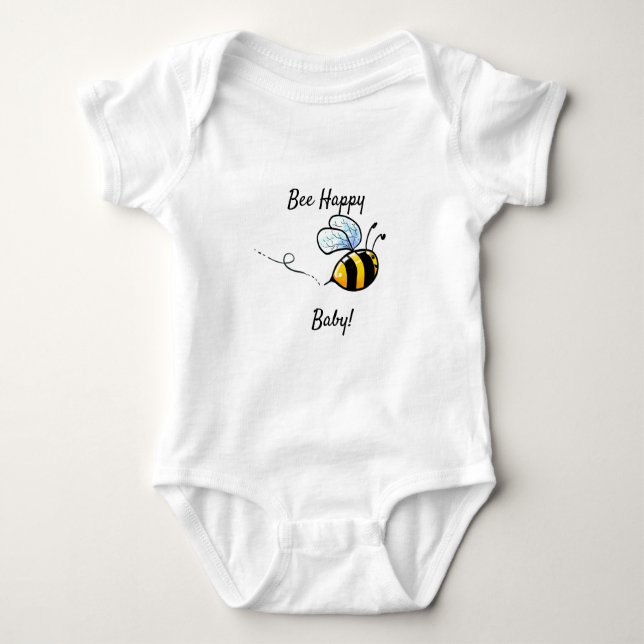 Buzz der Bienen Baby Strampler (Vorderseite)
