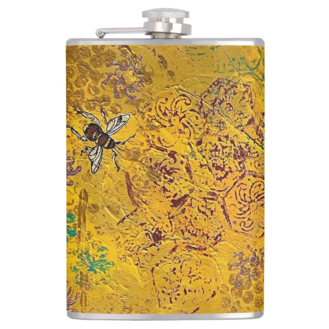 Buzz Flask Flachmann (Vorderseite)