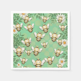 Buzz Napkins von Little Bee Serviette