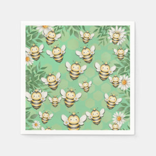 Buzz Napkins von Little Bee Serviette