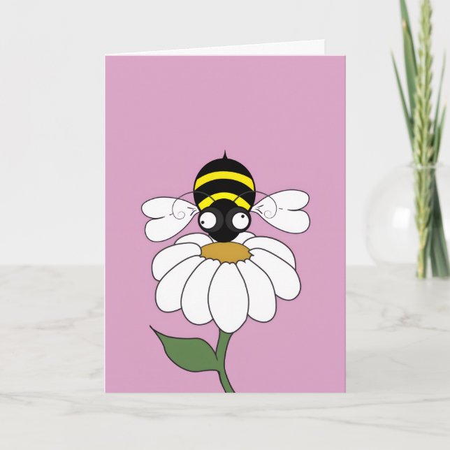 Buzz of Joy Greeting Card Karte (Vorderseite)