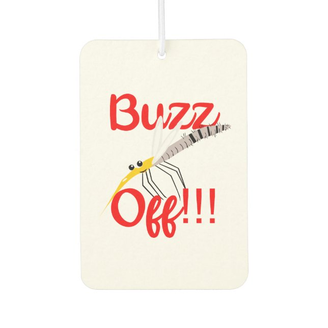 Buzz Off Air Freshener Autolufterfrischer (Vorderseite)