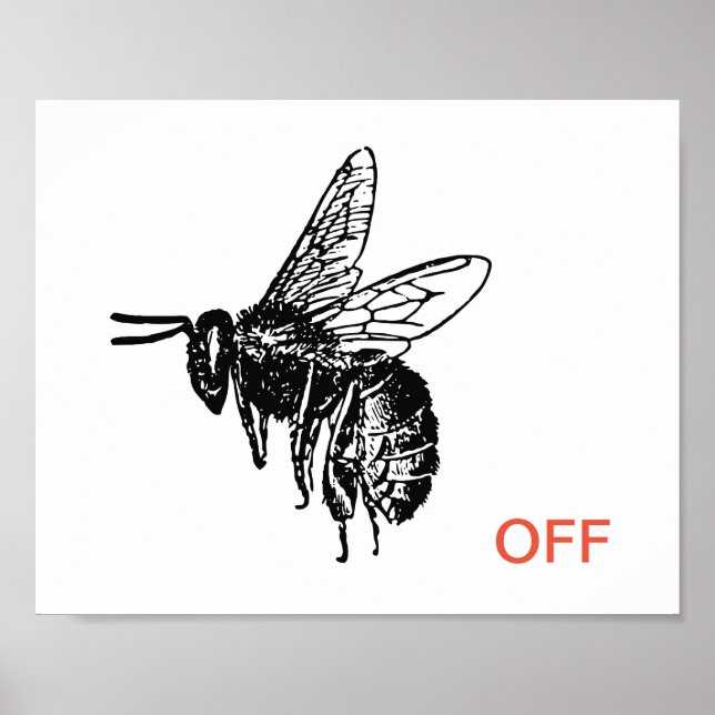 Buzz Off Poster (Vorne)