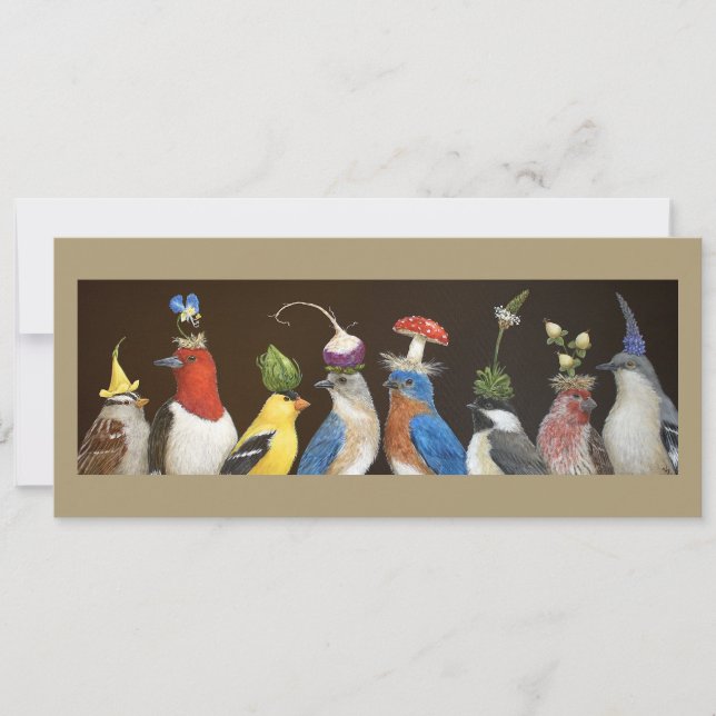 Buzz und Lulu-Flachkarte (Vorderseite)