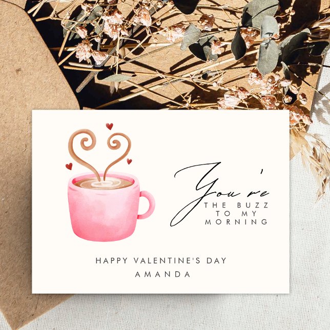 Buzz zu meiner morgendlichen Valentinstag-Tageskar Einladung (Von Creator hochgeladen)