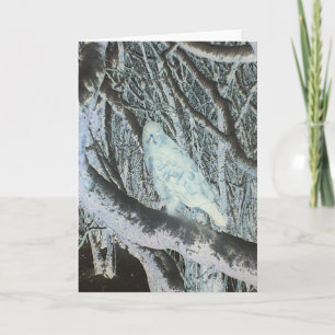 Buzzard Spooky Greetings Card Eigene Text hinzufüg Karte