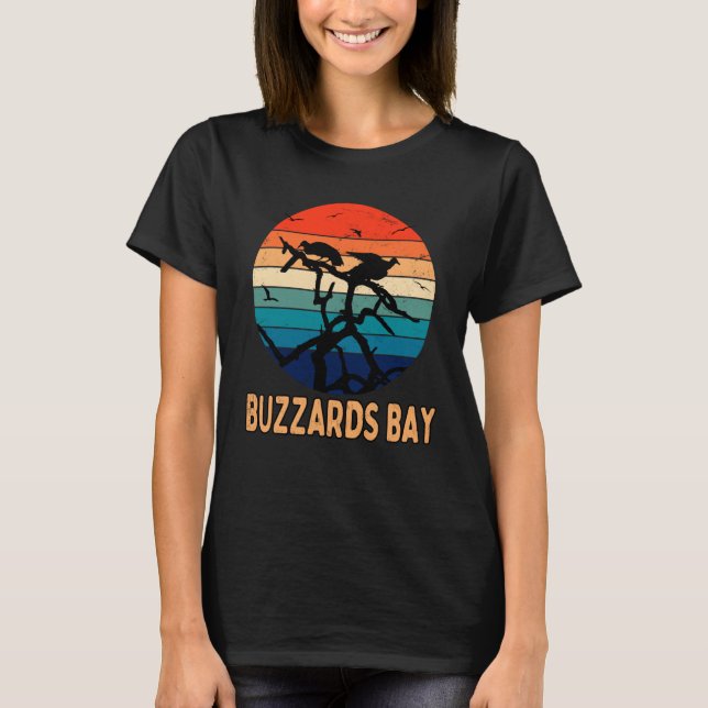 Buzzards Bay Cape Cod Massachusetts Vacation Souve T-Shirt (Vorderseite)