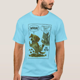Buzzfusion Hollow Comic T-Shirt - Ahorn Mishap