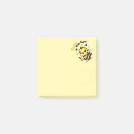 Buzzin' With Ideas Cute Bee Post-It Notes Klebezettel