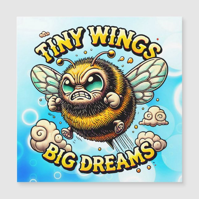 Buzzing for Greatness Magnetkarte (Vorderseite)