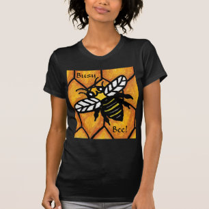 Buzzing Niedliche Bienenwabenkräfte T-Shirt