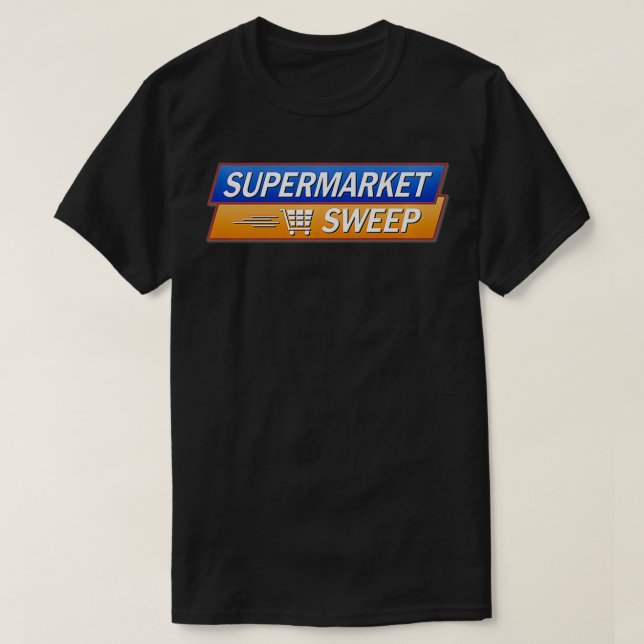 BUZZR Supermarket Sweep Classic Logo Premium T-Shirt (Design vorne)