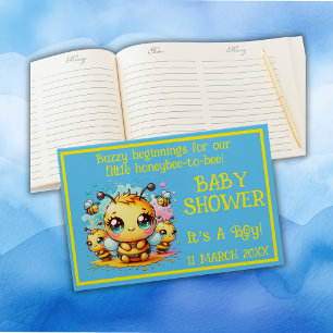 Buzzy Anfänge Honeybee-to-Bie Babydusche Gästebuch